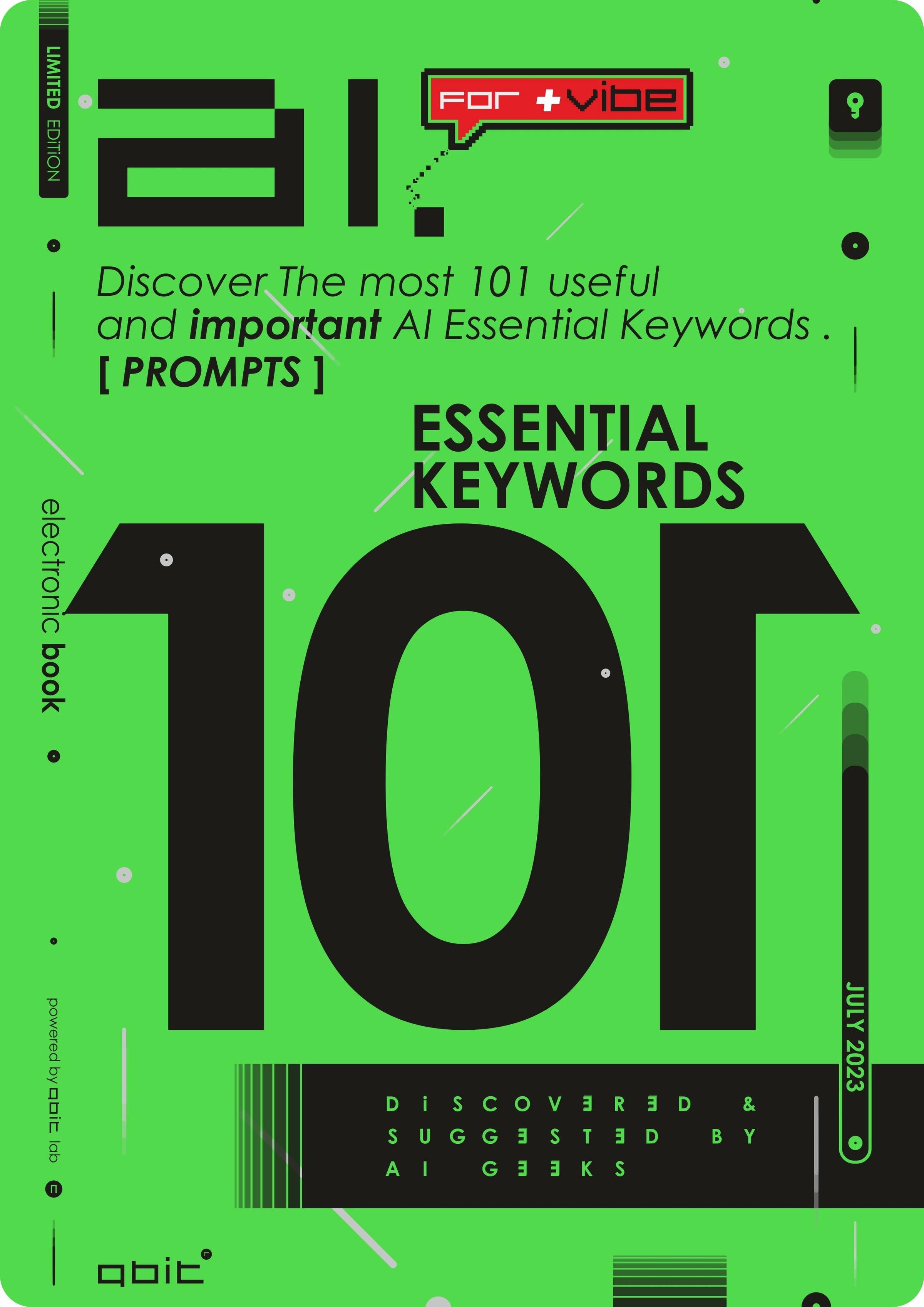 101 AI Essential Keywords