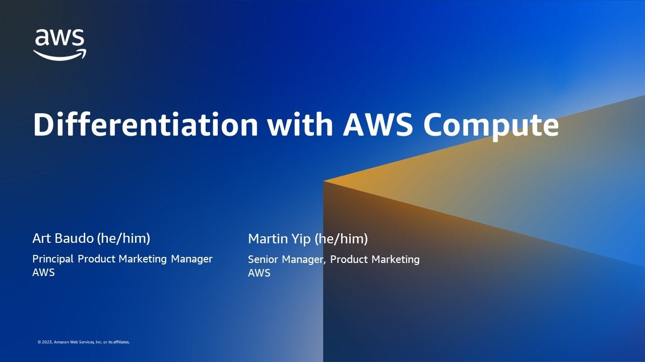 Differentiation with AWS Compute | awsgravitonweekly.com