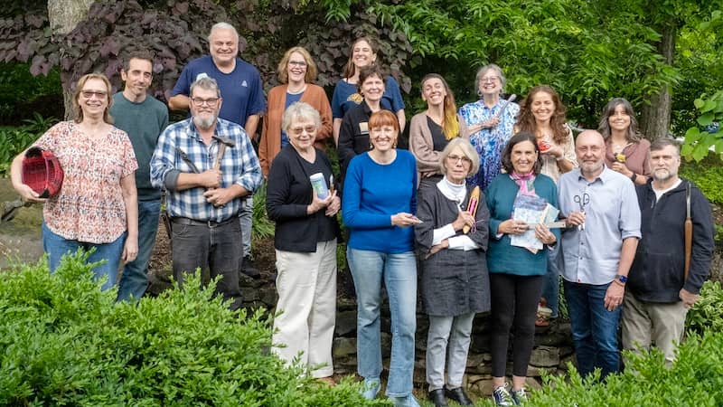 The artists of Over The Mountain Studio Tour