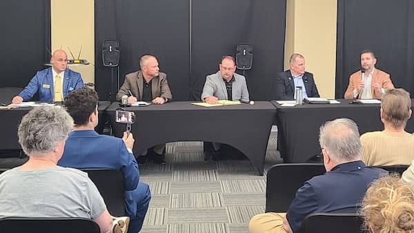 Legislators at town hall meeting