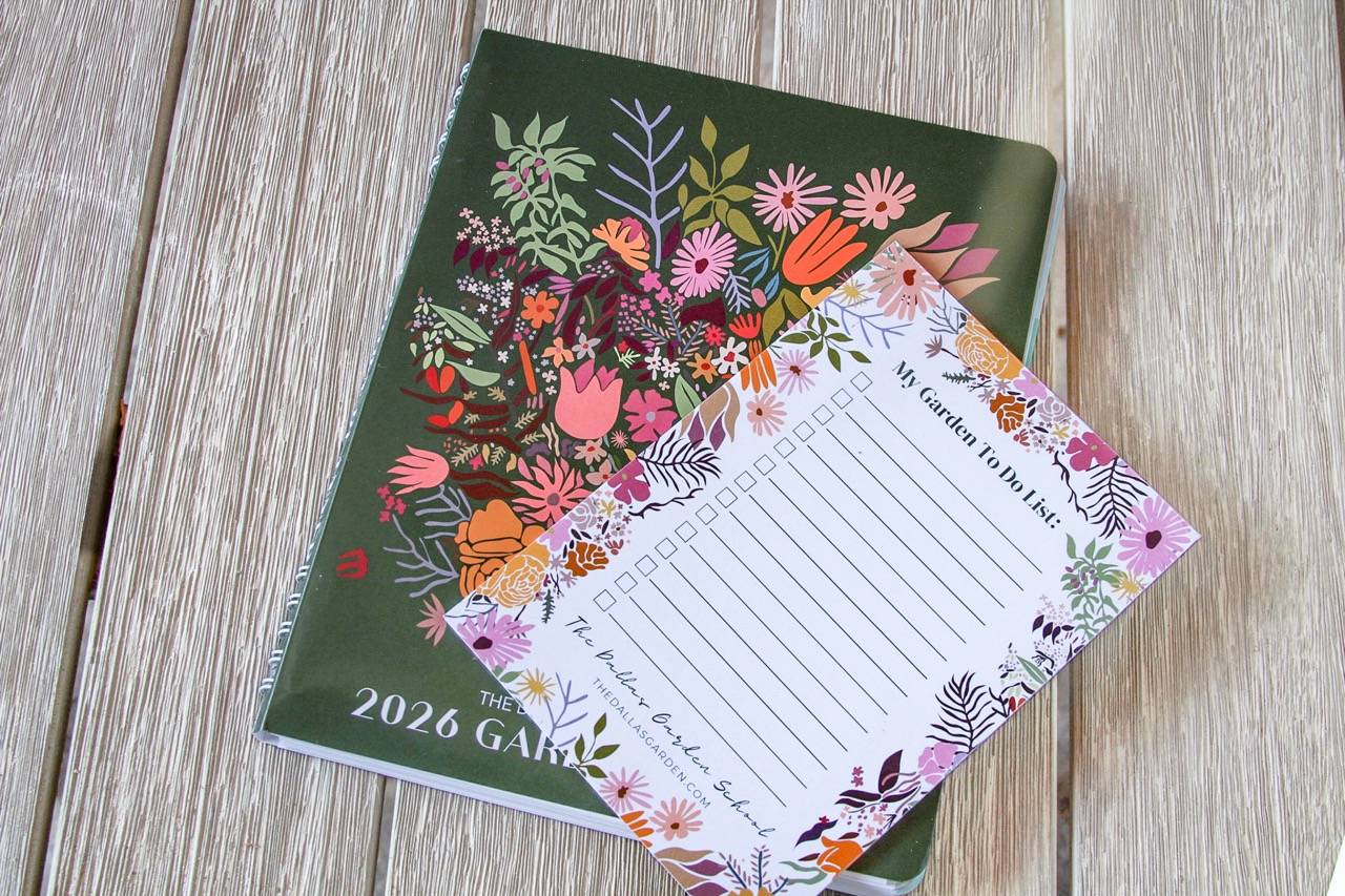 2026 North Texas Garden Planner from The Dallas Garden School