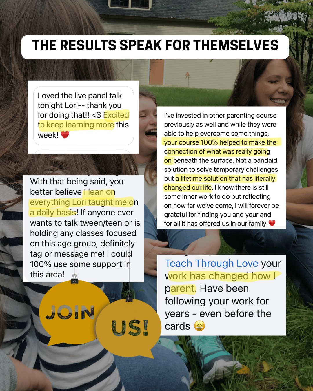 Image: Testimonials.