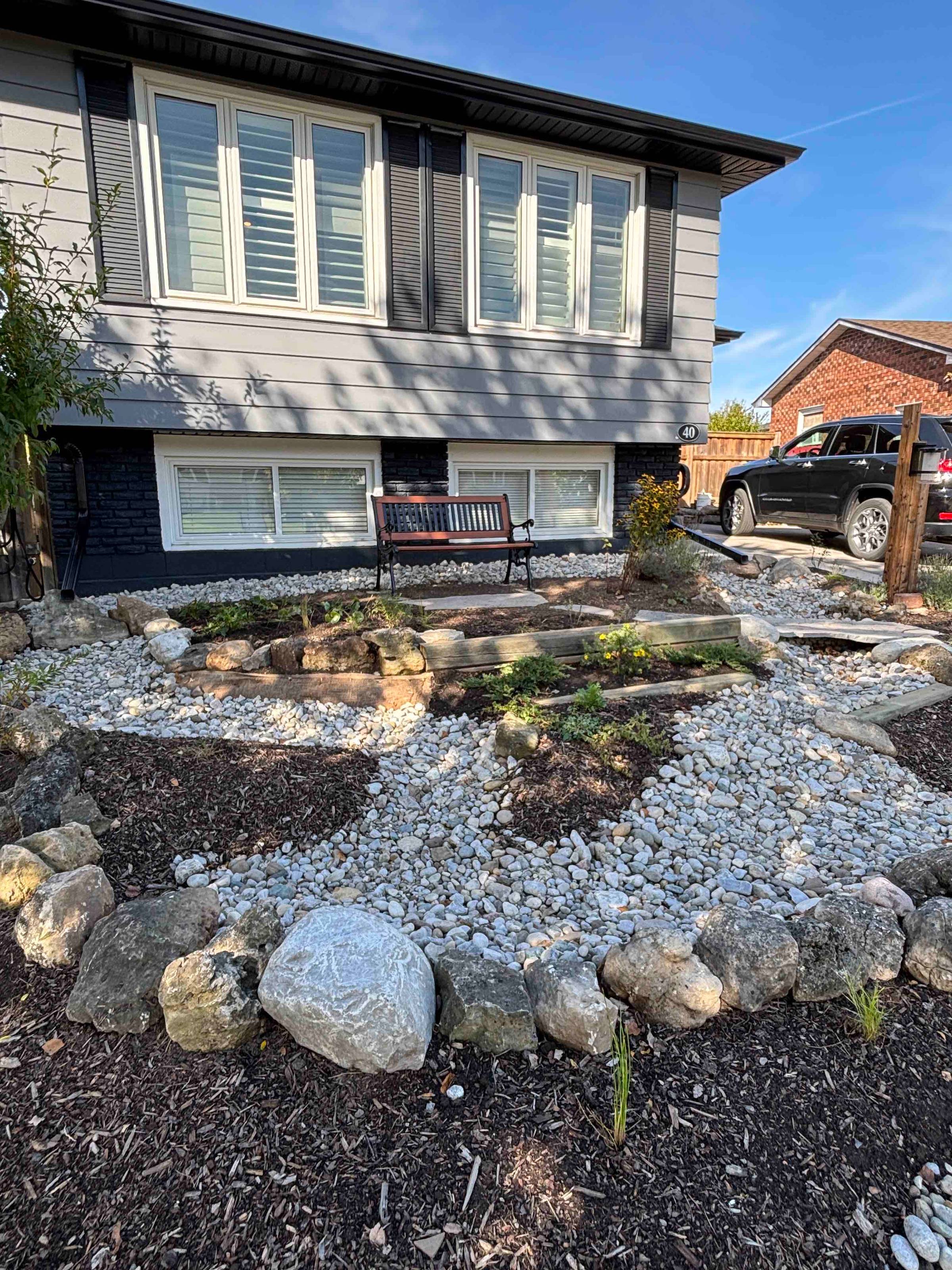 Rain Garden at HQ
