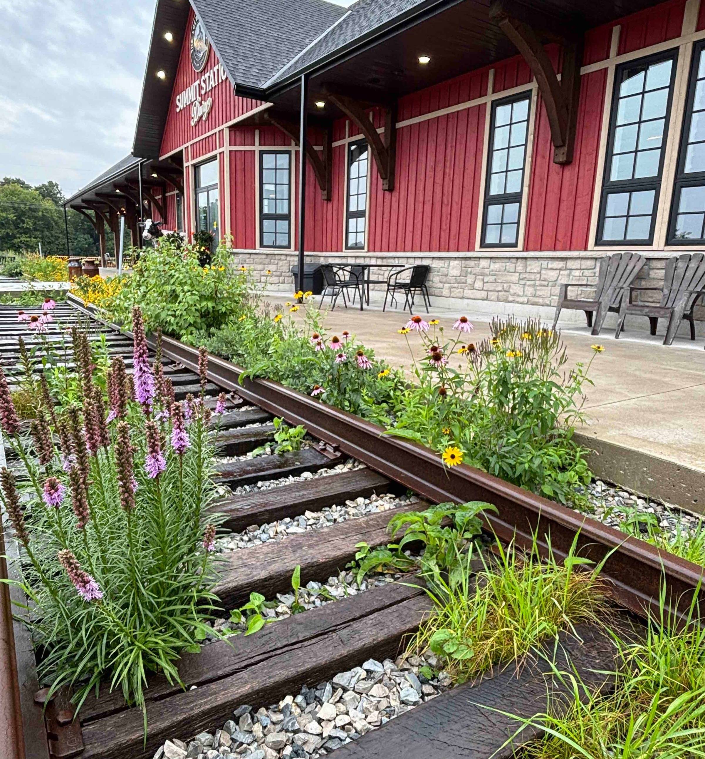 The forward-thinking railway garden at Summit Station