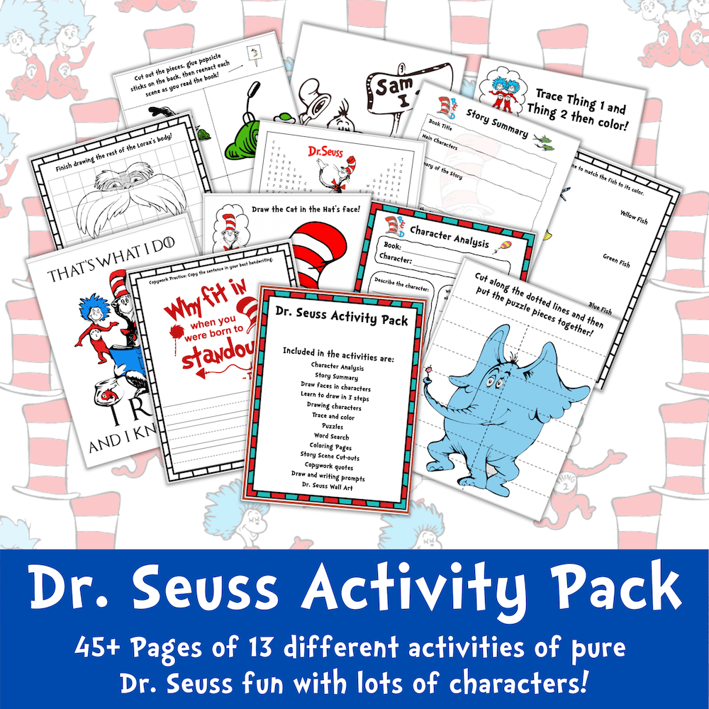 Dr. Seuss Activity Pack