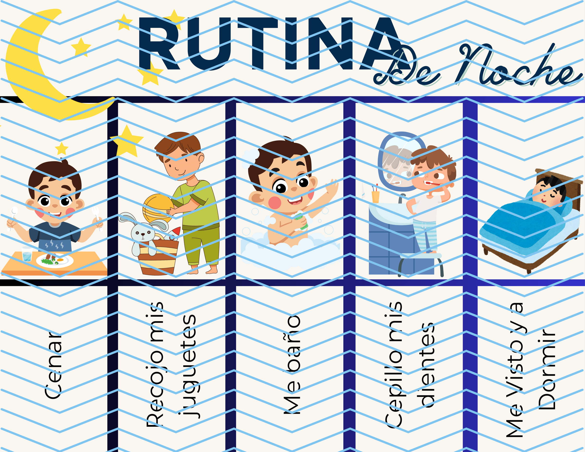 Rutina de Noche - Niño