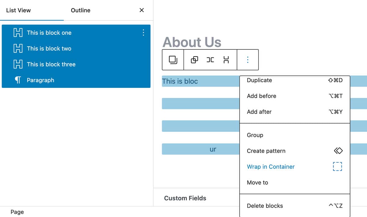 Adding Commands to the WordPress Command Palette