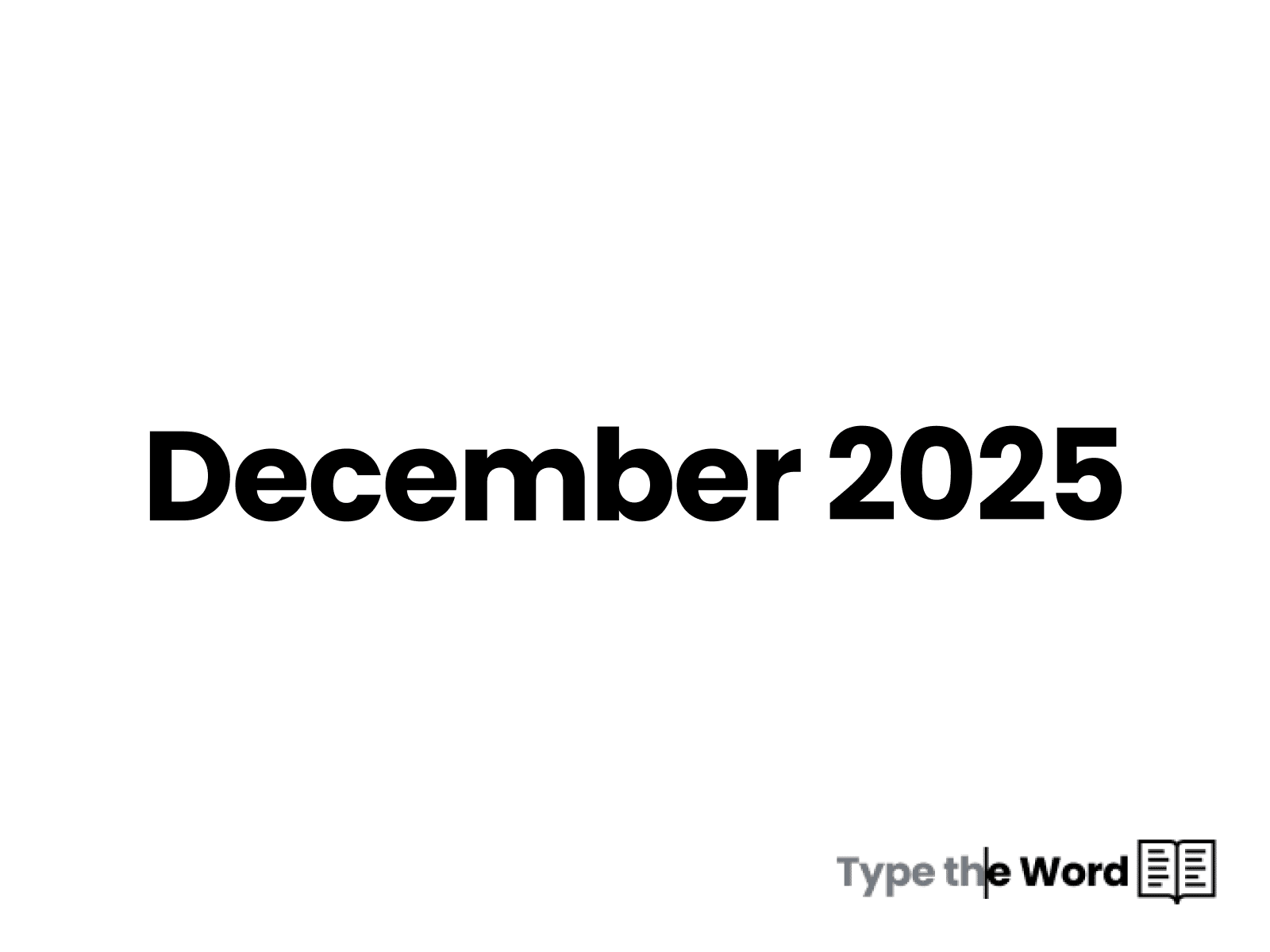 December 2025 Cover Image