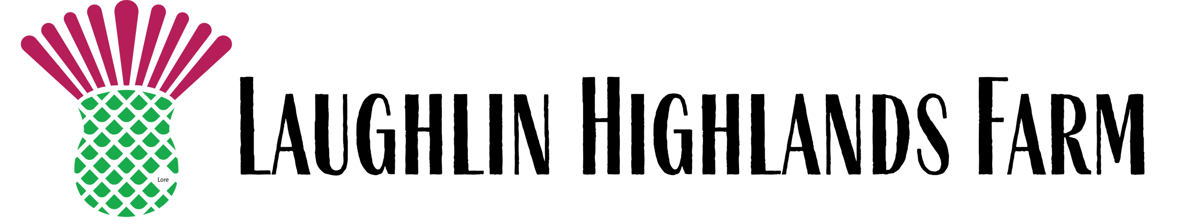 Laughlin Highlands Farm Logo