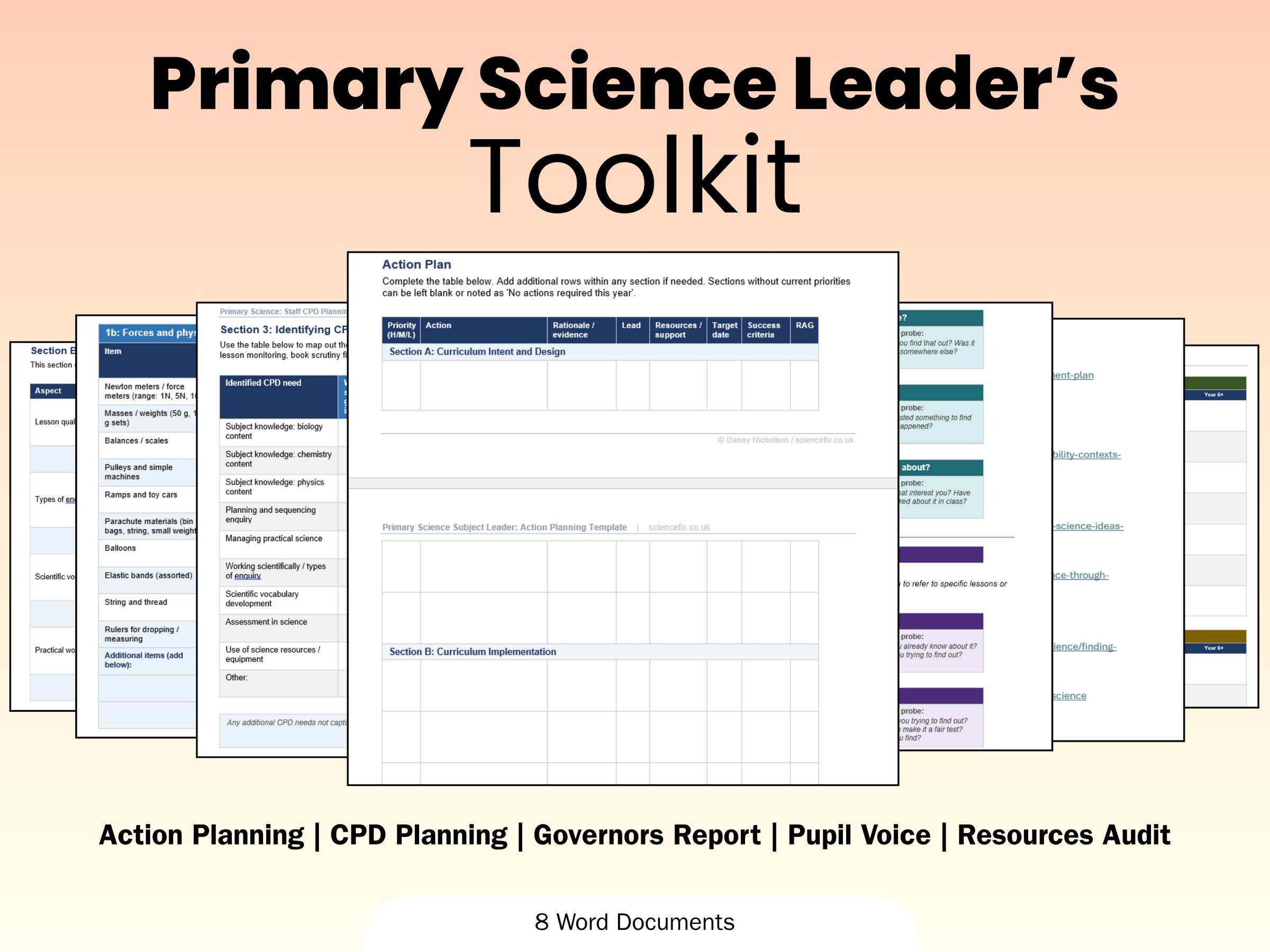 primary science leaders toolkit