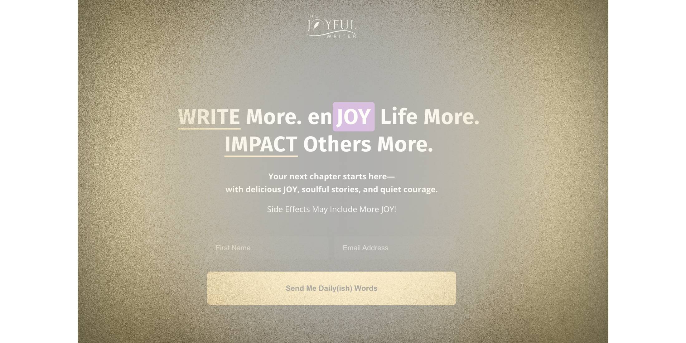 Dreamy new home of me.