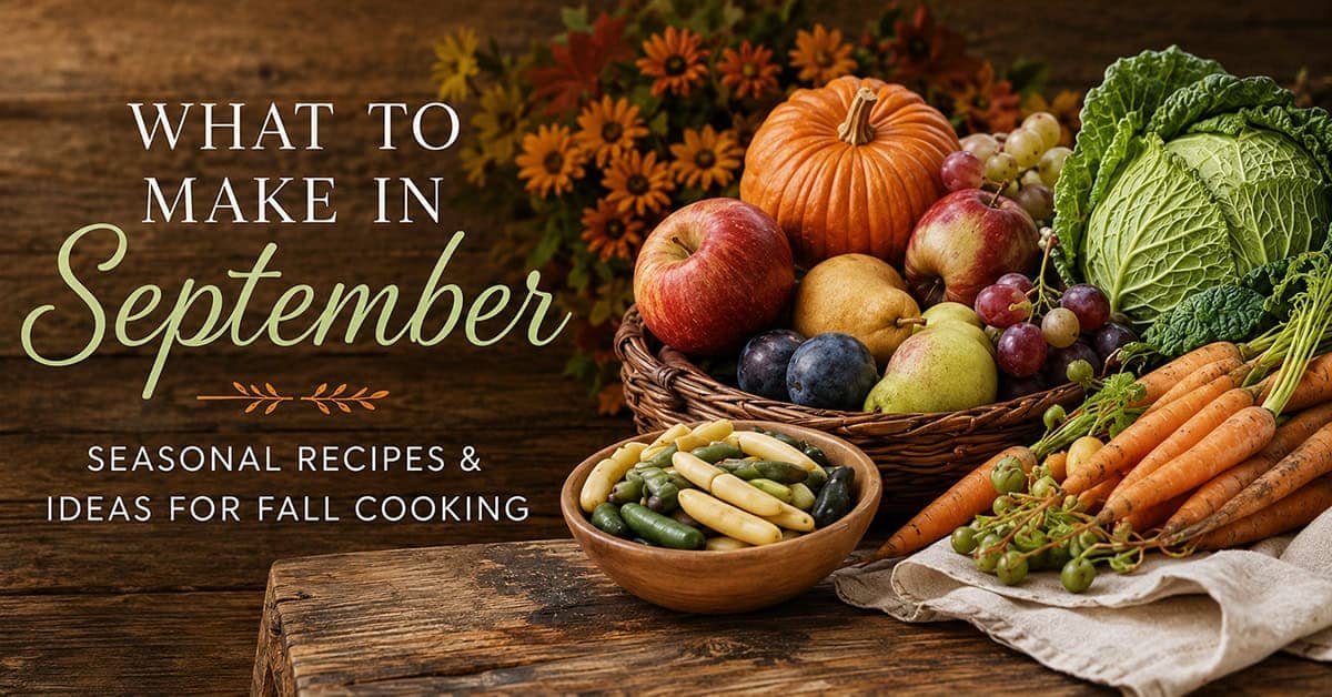 What to Make in September