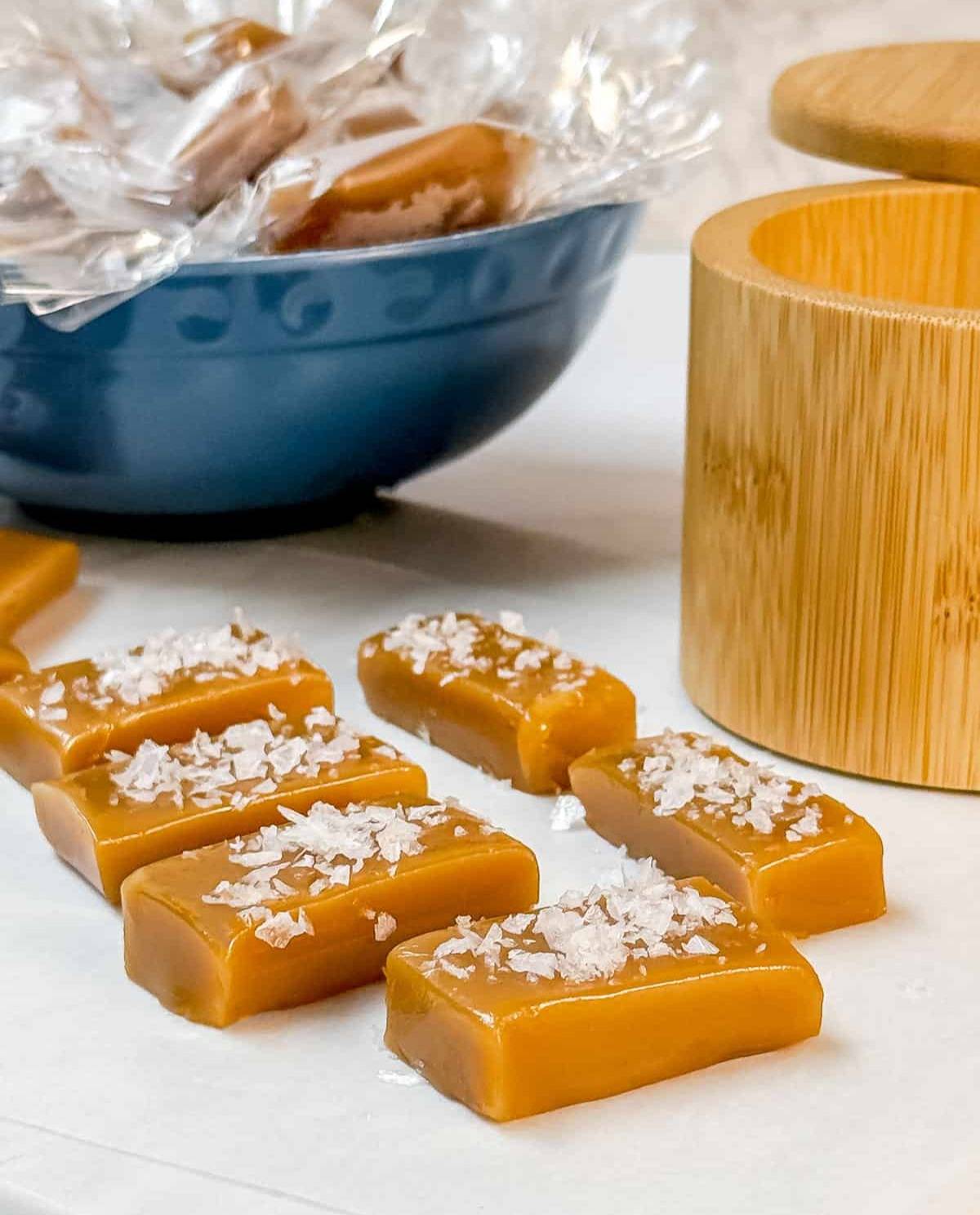 6 Minute Homemade Caramel Candy