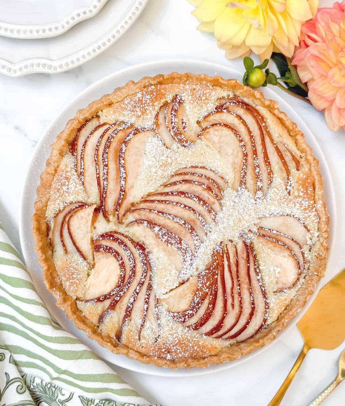 Easy Pear Tart