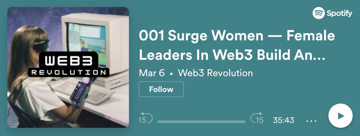 Web3 Revolution - Surge podcast