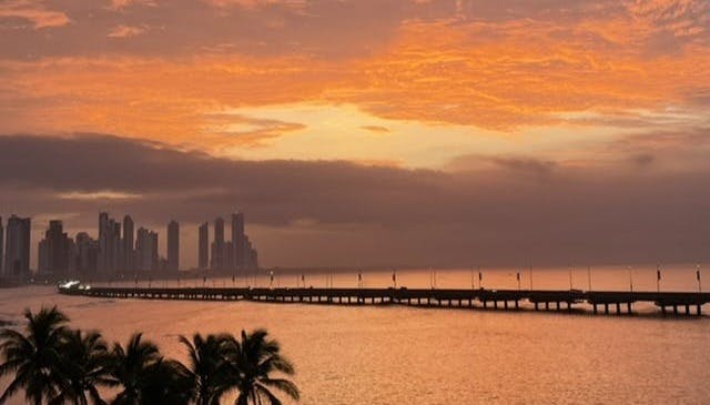 Panama City sunrise