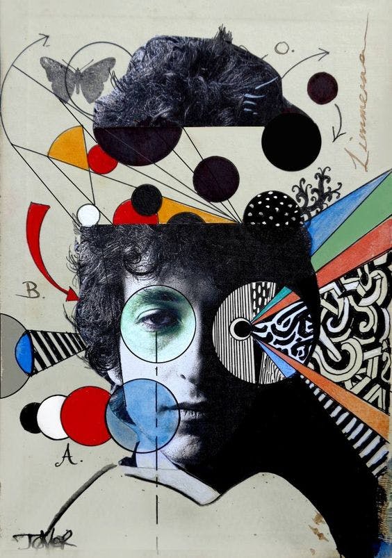 Dylan deconstruct by Loui Jover