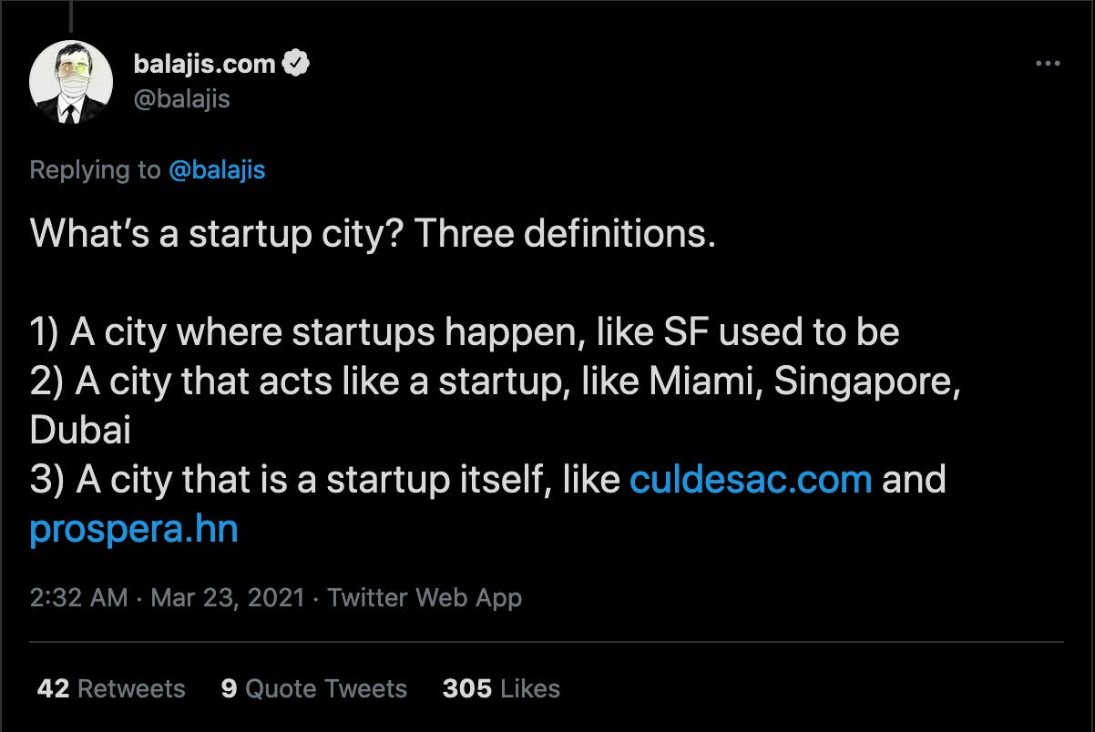 What is a Startup City?