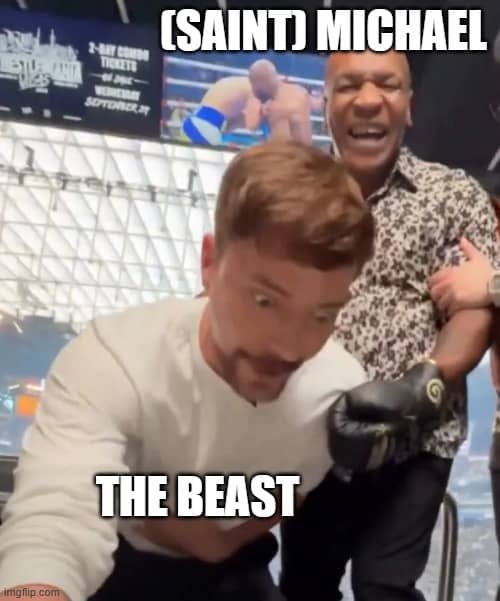 Saint Michael The Beast