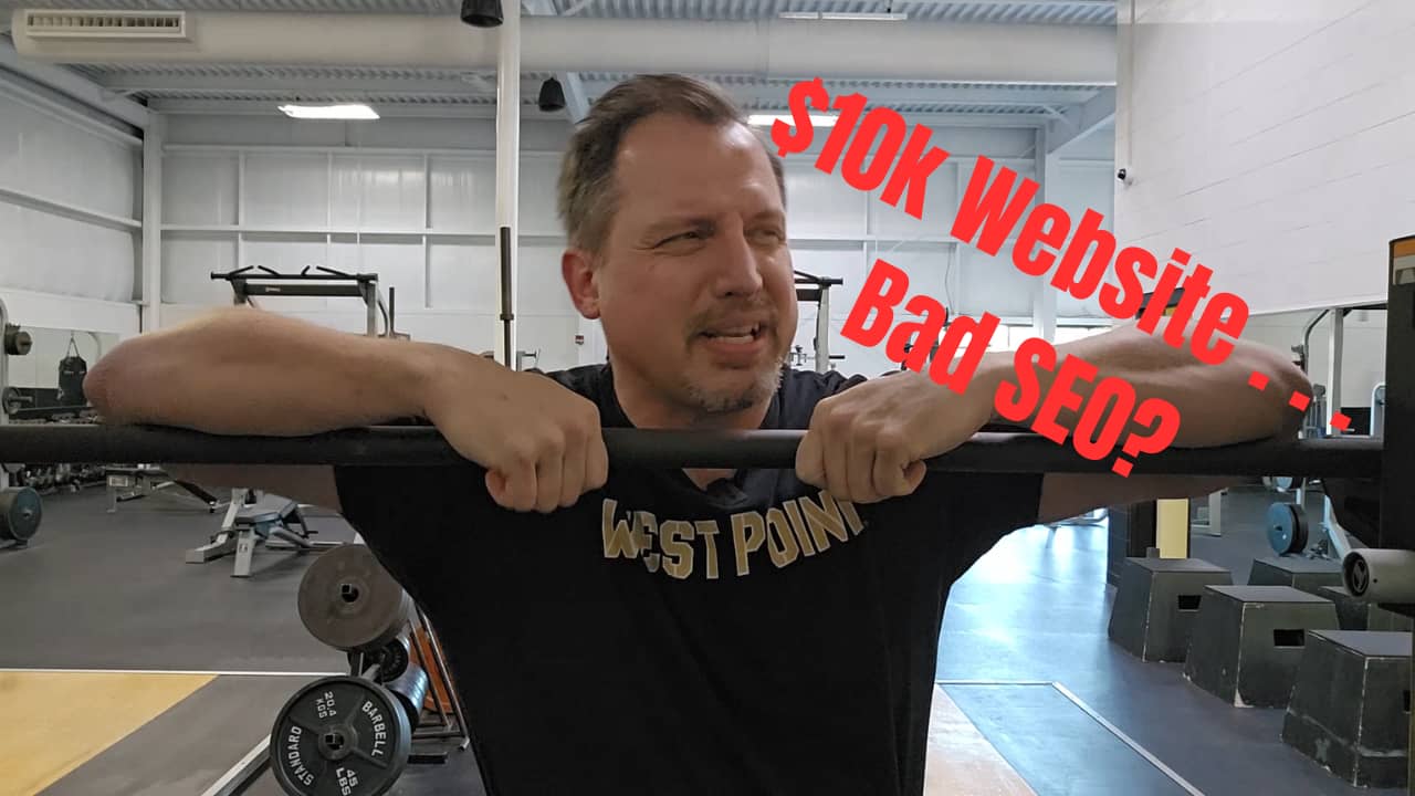 $10K Website . . . Bad SEO?