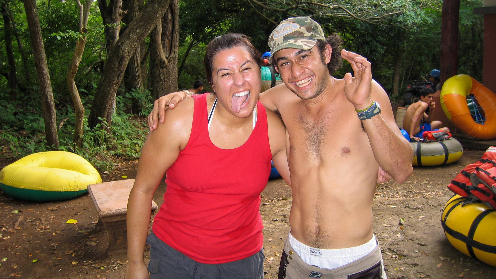 Tubing at Hacienda Guachipelin