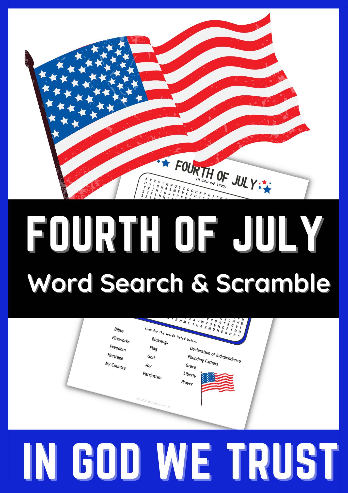 Fourth of July Word Search