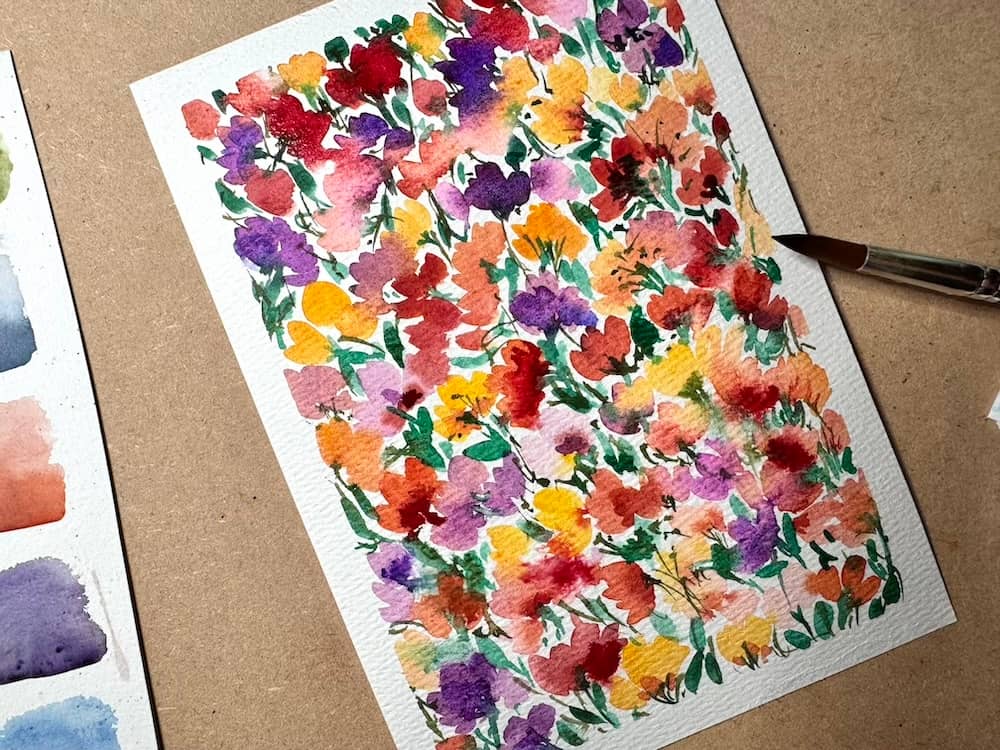 Turning painting into a meditation