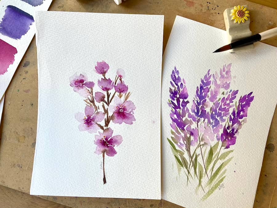 Paintwatercolourcherryblossom