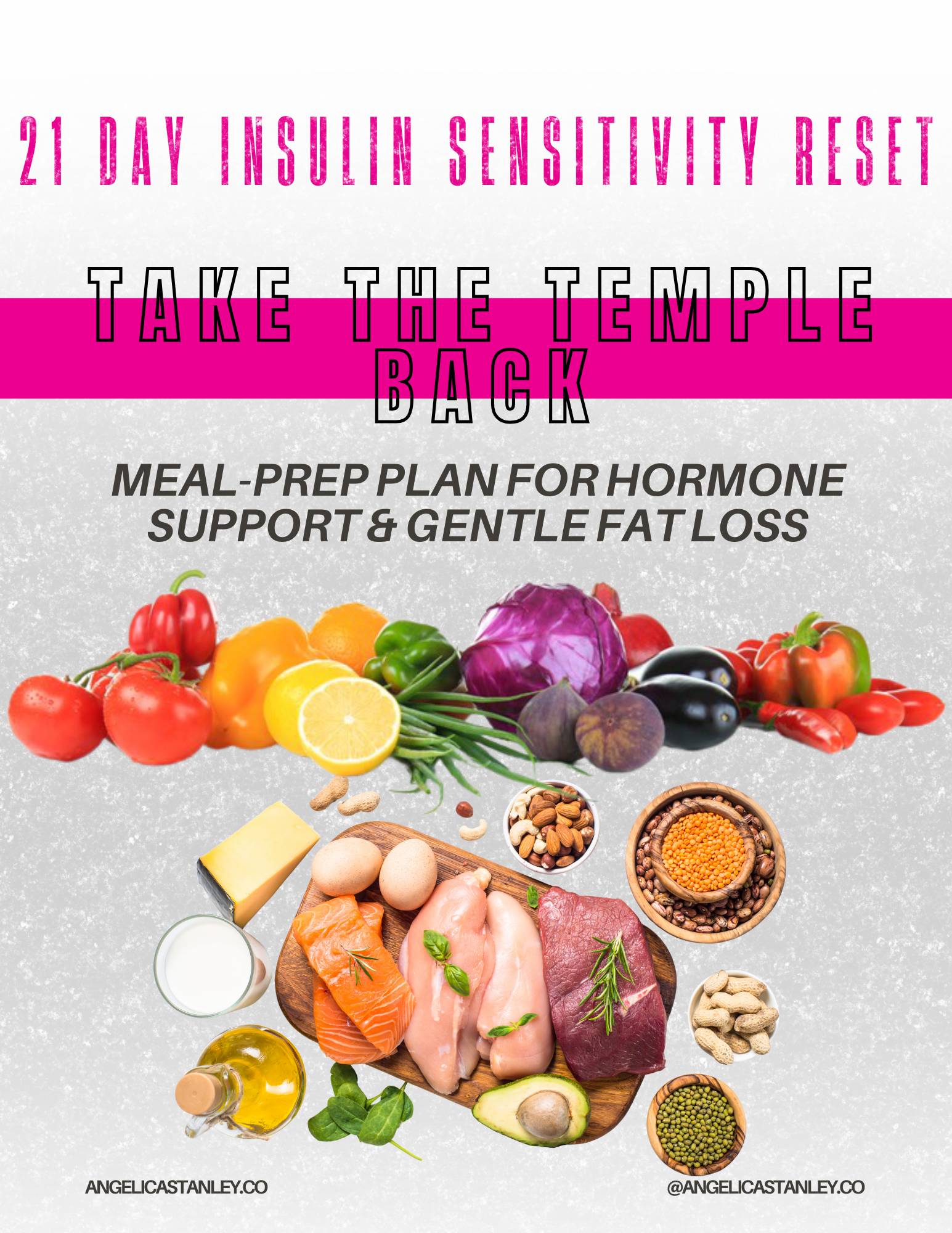 21-Day Insulin Sensitivity Reset: Take Your Temple Back