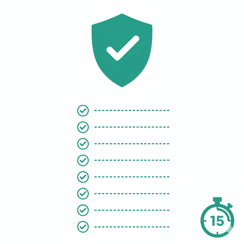 15-Minute Online Safety Checkup