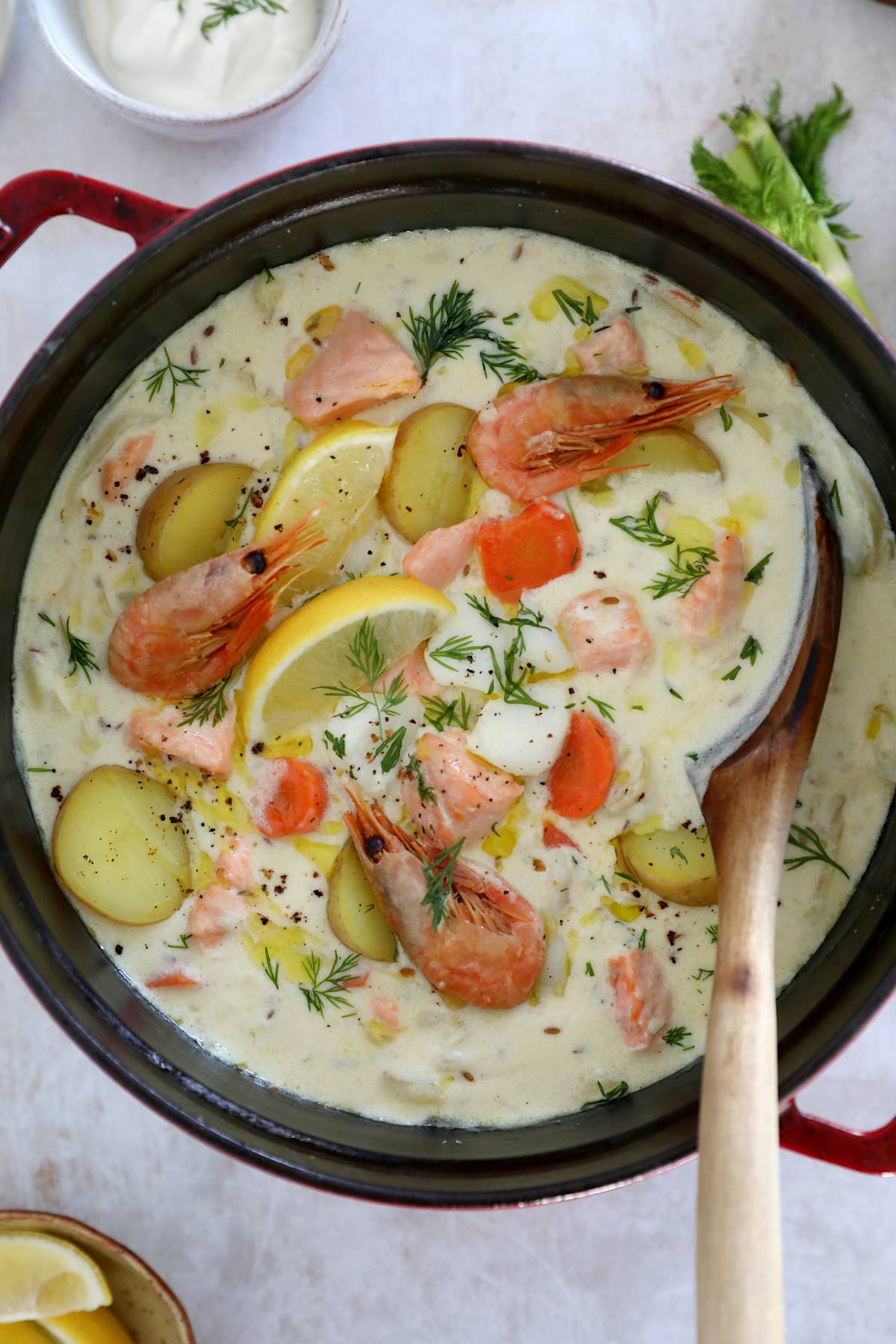 Traditional Swedish Fish Soup