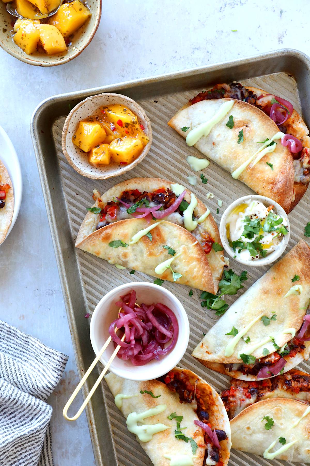 Oven Black Bean Tacos