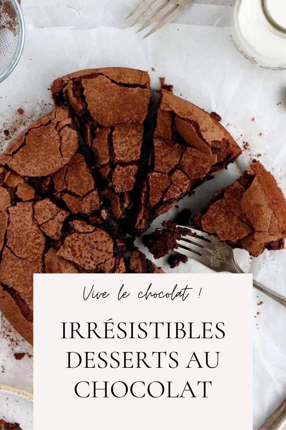 Nos meilleurs desserts au chocolat