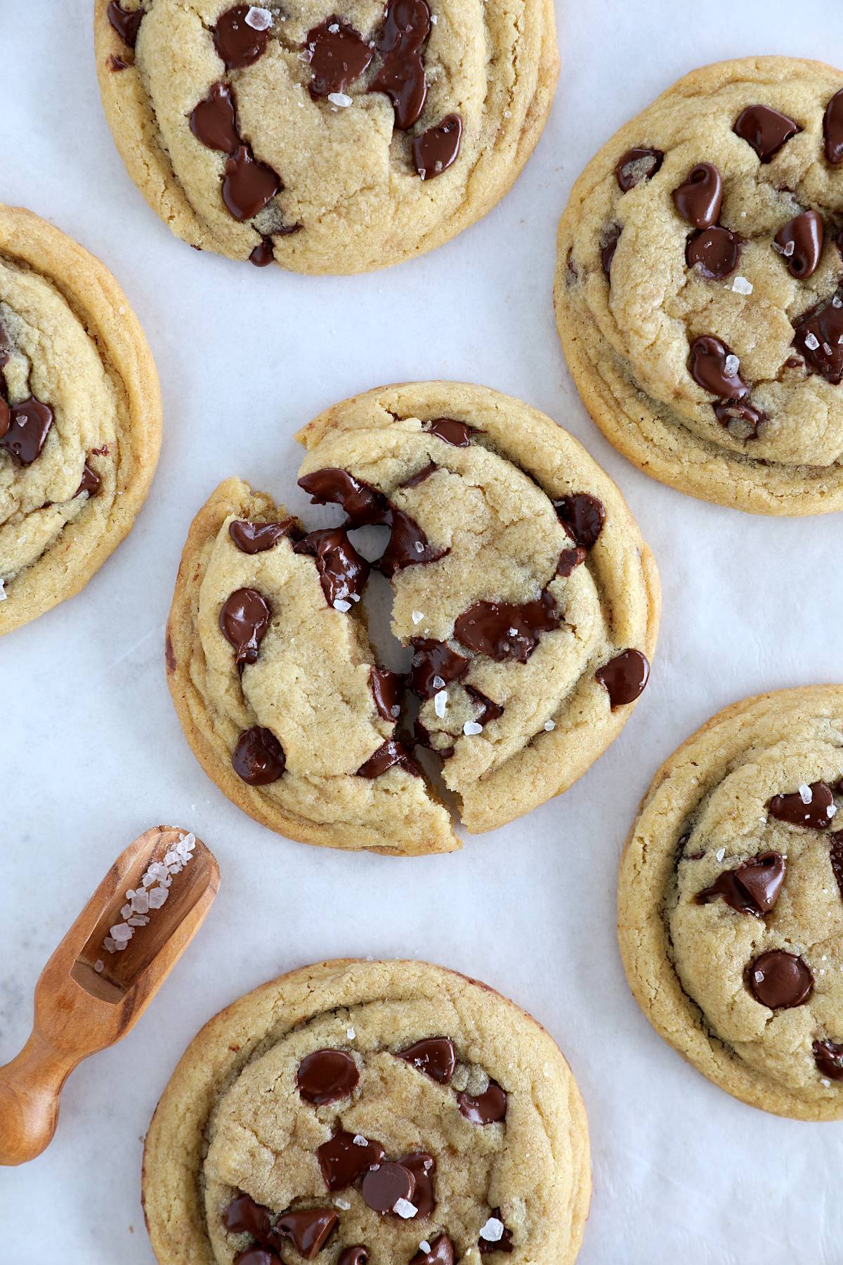 The Best Soft Chocolate Chip Cookies