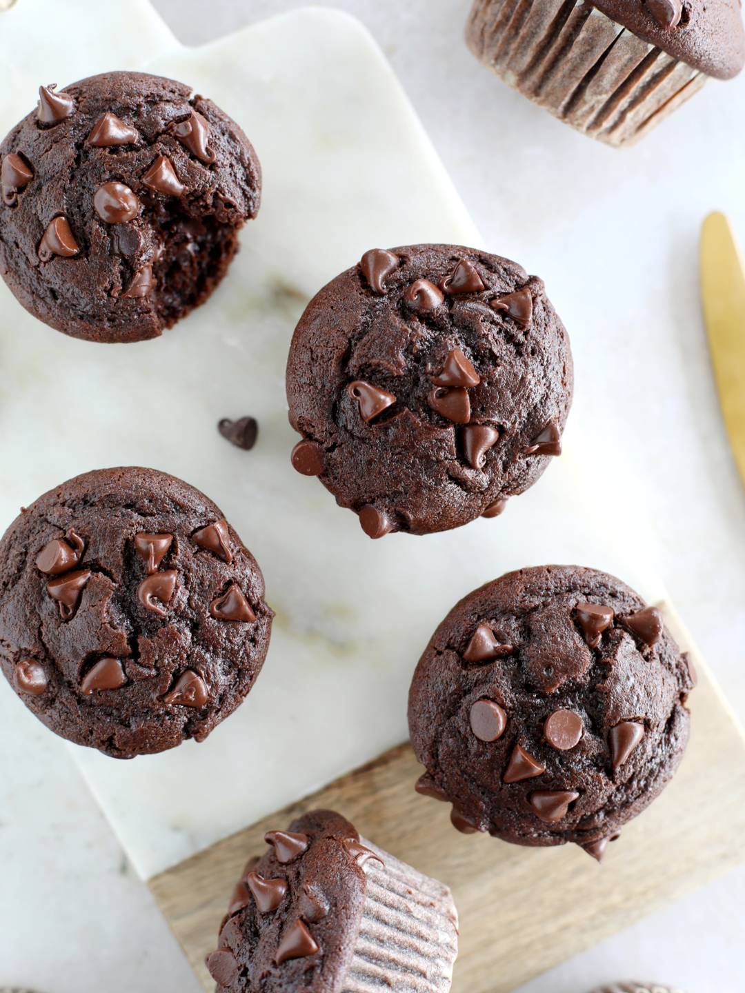 Double Chocolate Muffins