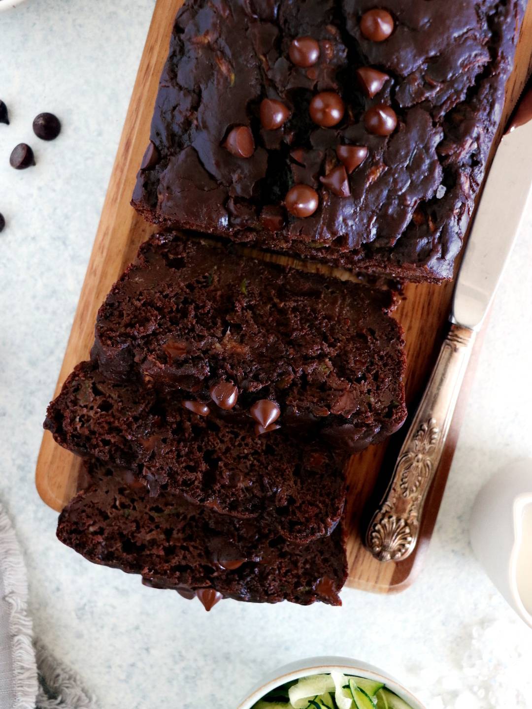 Cake chocolat courgettes