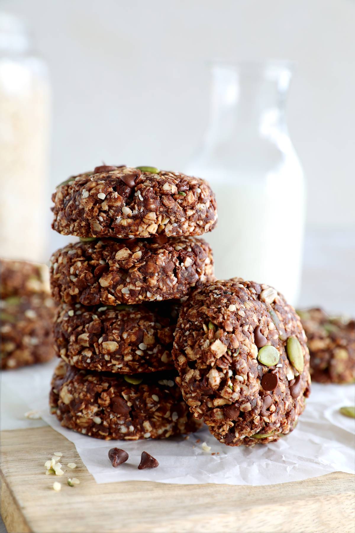 NOUVEAU! Cookies healthy avoine et chocolat