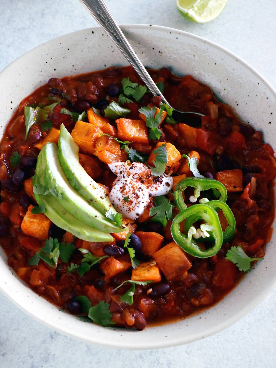 Chili de patates douces