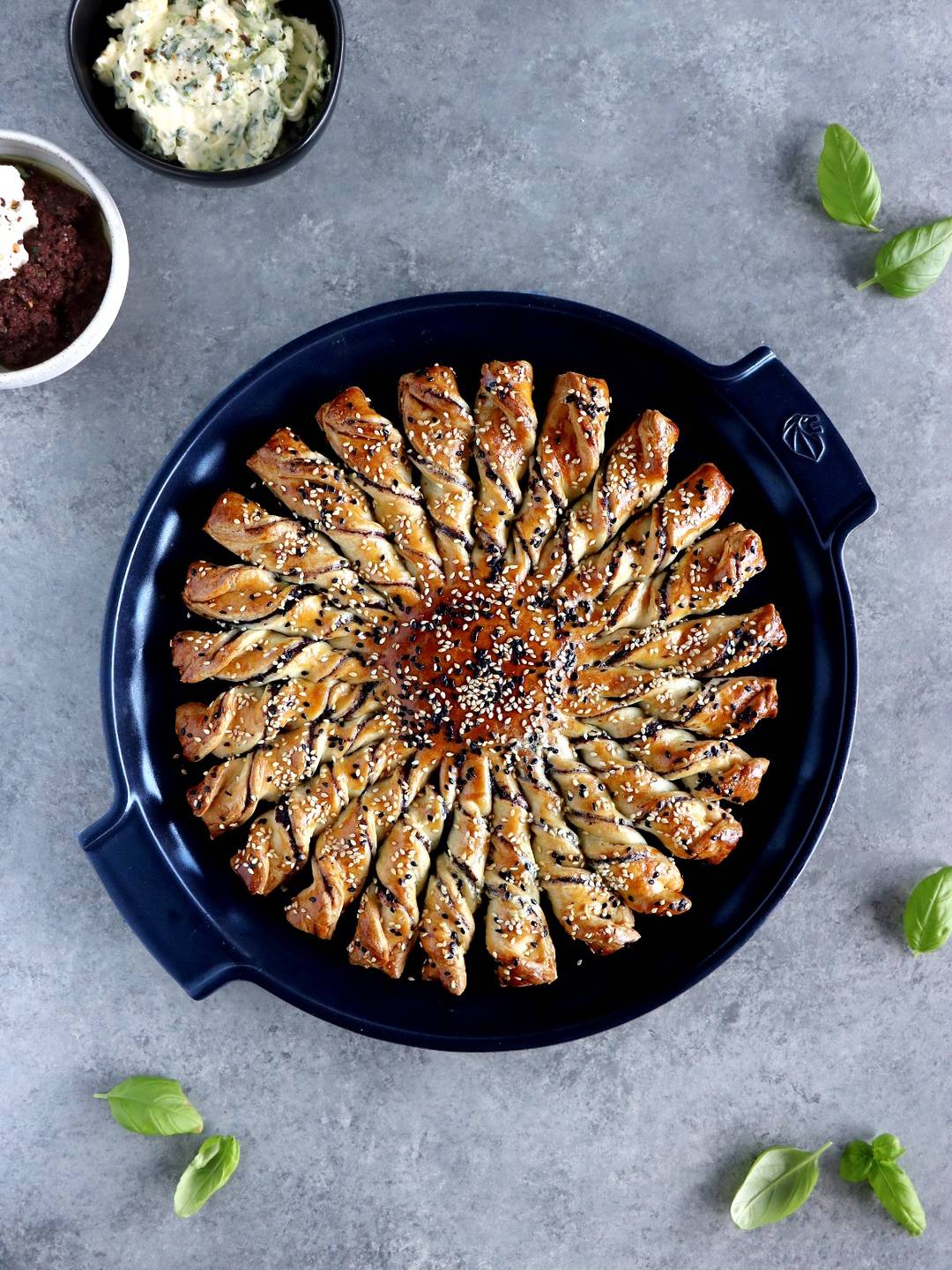 Tarte soleil apéritive