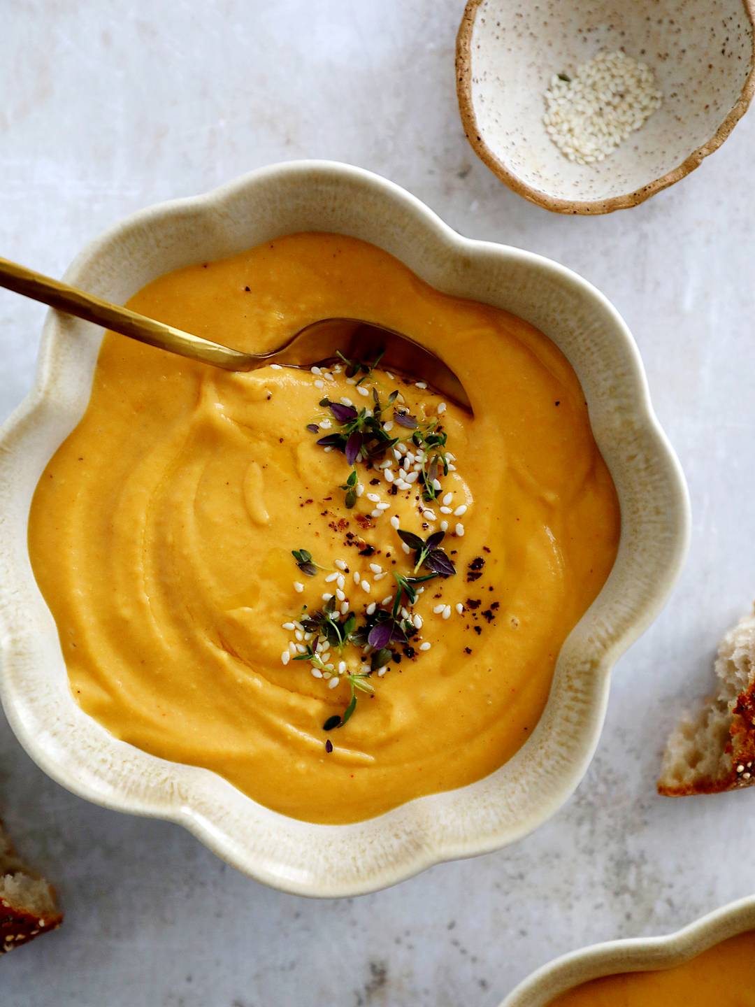 Carrot and Red Lentil Soup