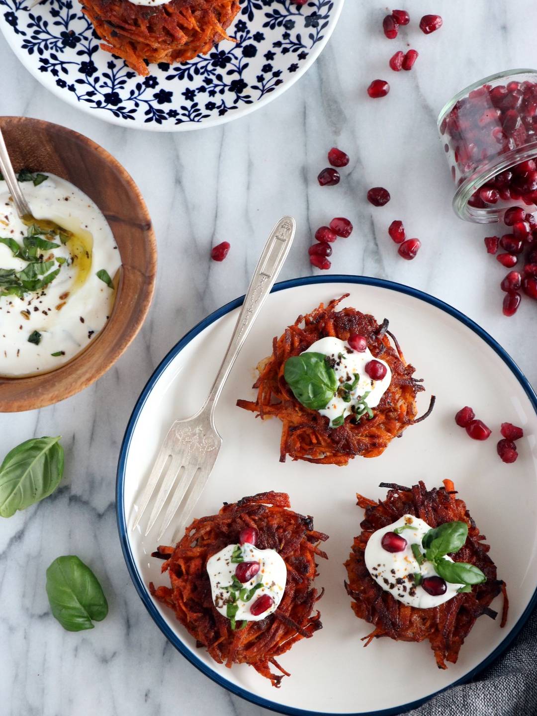 Röstis de patates douces