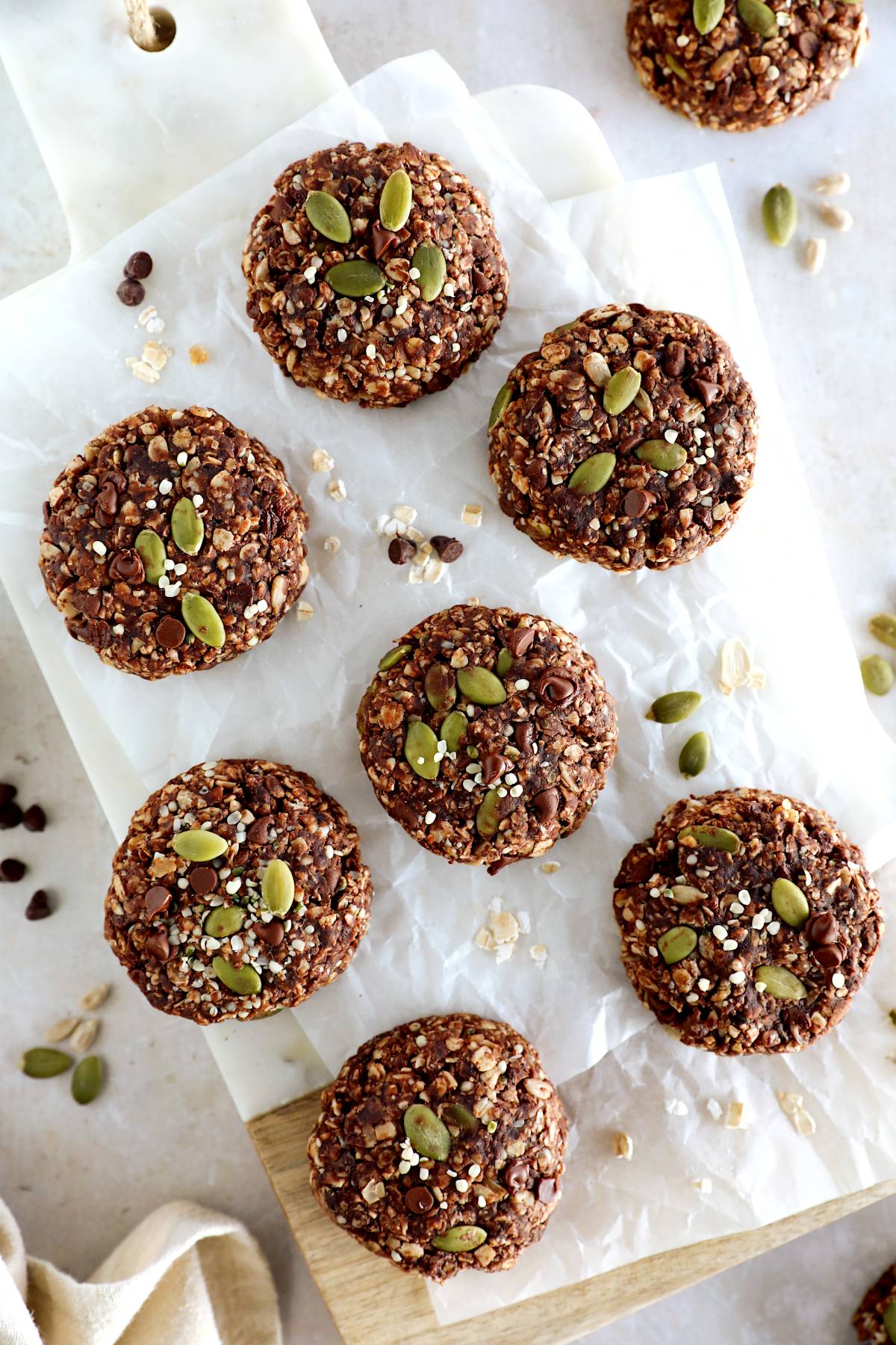 NEW! Healthy Chocolate Breakfast Cookies