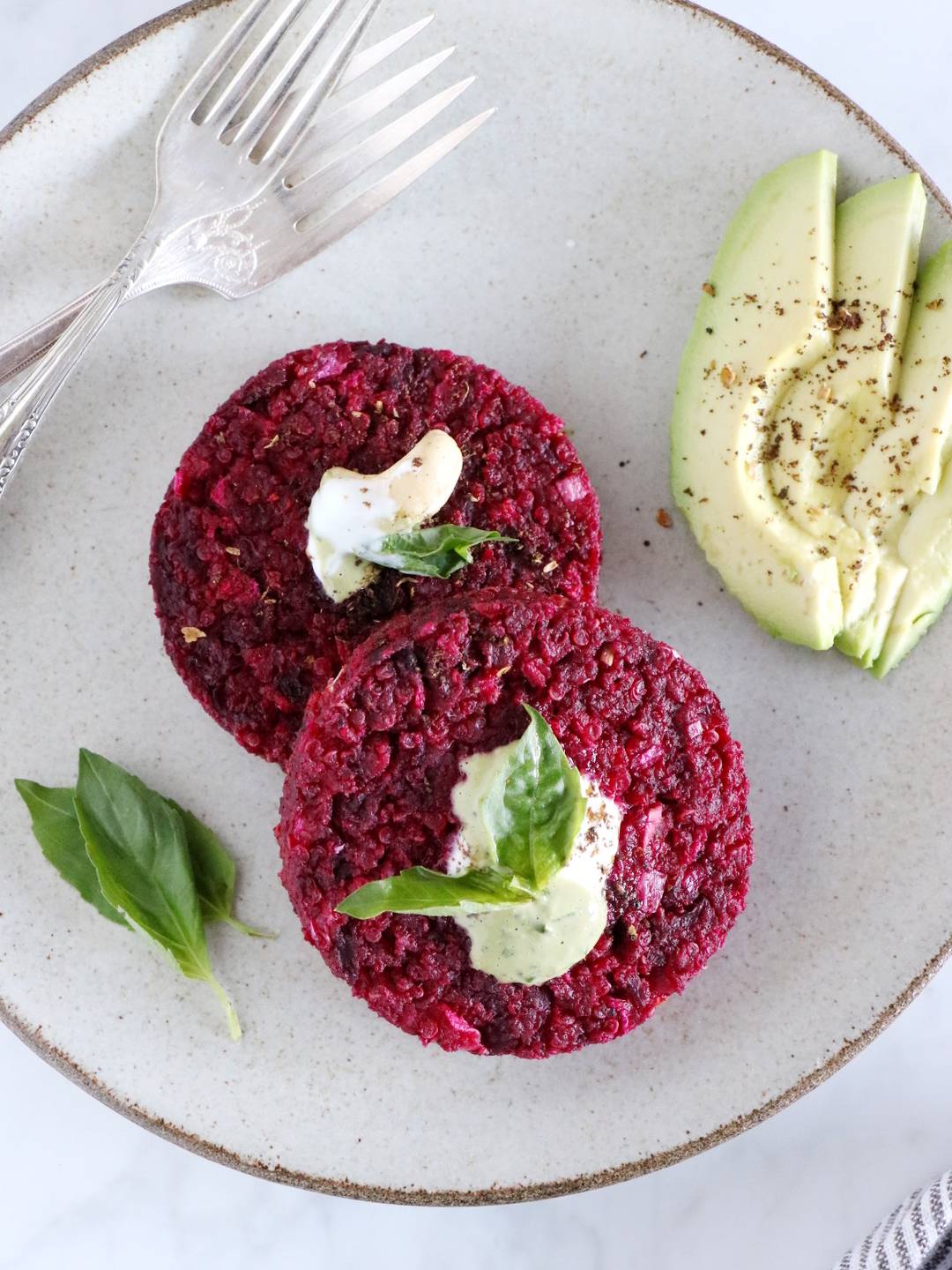 Galettes de betteraves et quinoa