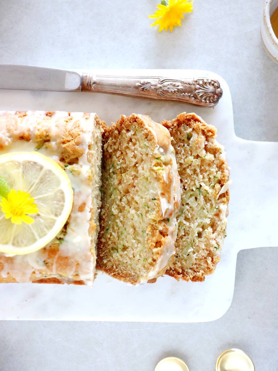 Vegan Lemon Zucchini Bread