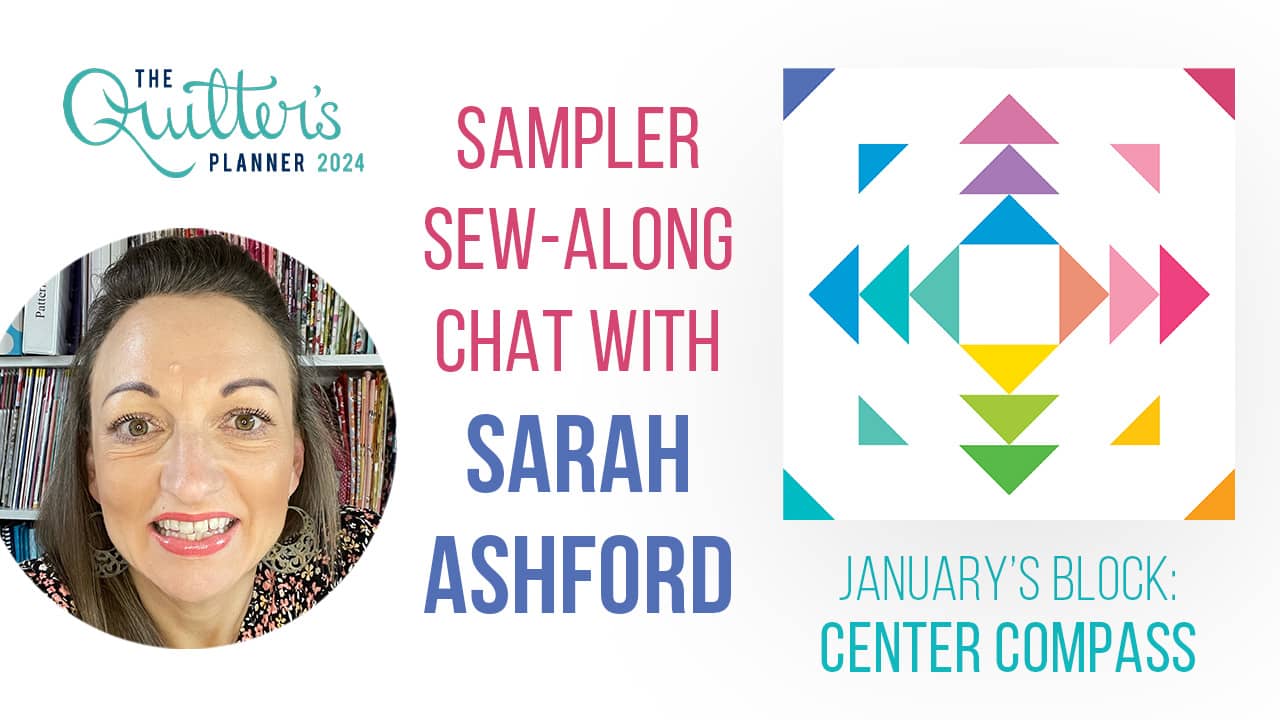 Sample Sew-Along Chat with Sarah Ashford