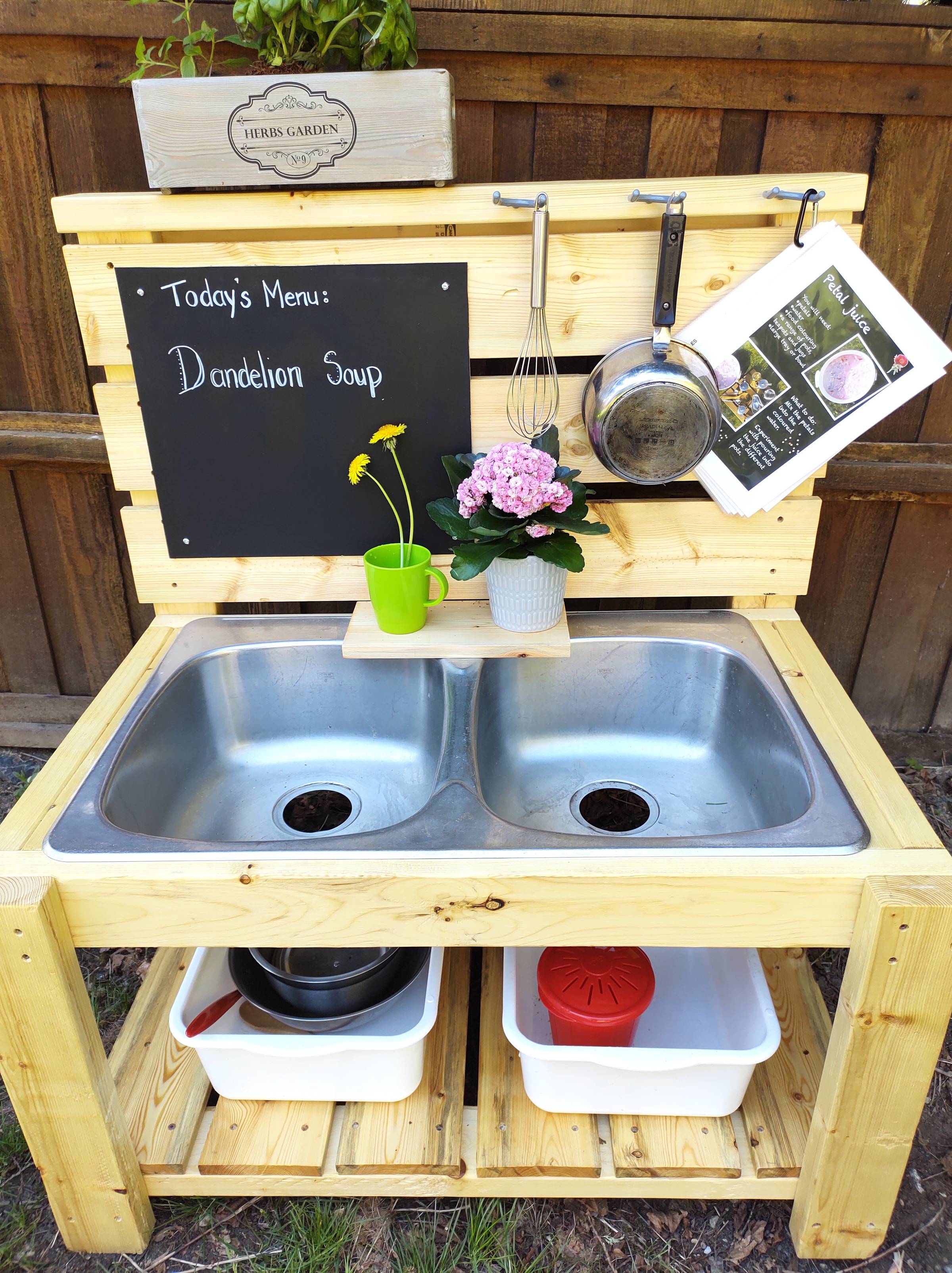 Looking to build a Mud Kitchen?