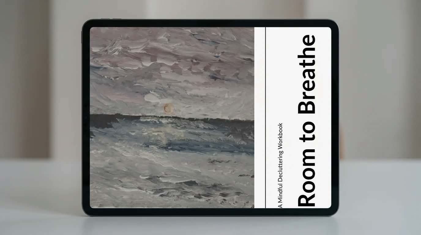 Room to Breathe - A Mindful Decluttering Workbook (Digital) 