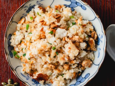 Vegetarian Chahan (Japanese Fried Rice).