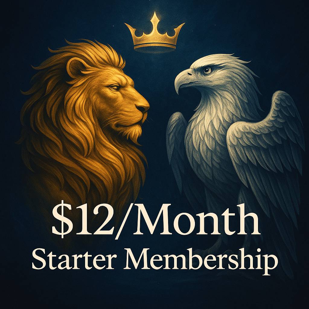 $12/Month - Starter Membership