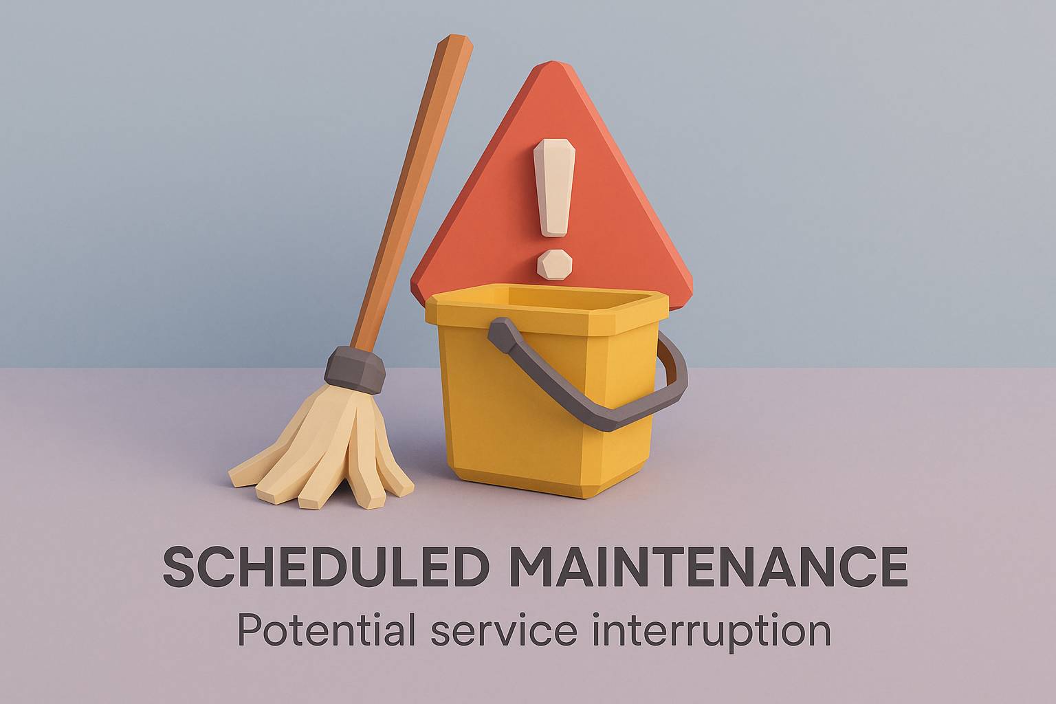 Scheduled maintenance
